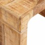 Mesa Auxiliar Marrón 60 x 35 x 46 cm Madera de mango maciza en Mesas auxiliares | Comprar online en Foru.es
