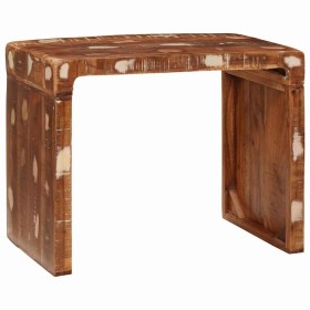 Mesa Auxiliar Marrón 60 x 35 x 46 cm Madera sólida recuperada en Mesas auxiliares | Comprar online en Foru.es
