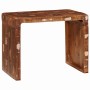 Mesa Auxiliar Marrón 60 x 35 x 46 cm Madera sólida recuperada en Mesas auxiliares | Comprar online en Foru.es