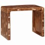 Mesa Auxiliar Marrón 60 x 35 x 46 cm Madera sólida recuperada en Mesas auxiliares | Comprar online en Foru.es