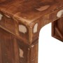 Mesa Auxiliar Marrón 60 x 35 x 46 cm Madera sólida recuperada en Mesas auxiliares | Comprar online en Foru.es