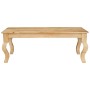 Mesa de Café Marrón 110 x 55 x 40 cm Madera de mango maciza en Mesas de comedor | Comprar online en Foru.es