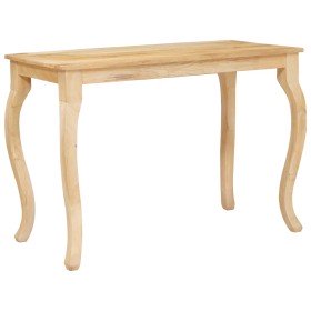 Mesa de Café Marrón 110 x 55 x 77 cm Madera de mango maciza en Mesas de comedor | Comprar online en Foru.es