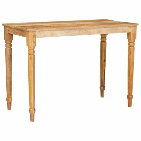 Mesa de Café Marrón 110 x 55 x 77 cm Madera de mango maciza en Mesas de comedor | Comprar online en Foru.es