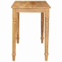 Mesa de Café Marrón 110 x 55 x 77 cm Madera de mango maciza en Mesas de comedor | Comprar online en Foru.es