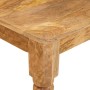 Mesa de Café Marrón 110 x 55 x 77 cm Madera de mango maciza en Mesas de comedor | Comprar online en Foru.es