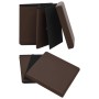 Taburetes de almacenaje plegables 2 uds marrón PVC de vidaXL, Taburetes y sillas plegables - Ref: Foro24-338787, Precio: 38,9...