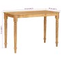 Mesa de Café Marrón 110 x 55 x 77 cm Madera de mango maciza en Mesas de comedor | Comprar online en Foru.es