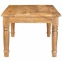 Mesa de Café Marrón 110 x 55 x 40 cm Madera de mango maciza en Mesas de comedor | Comprar online en Foru.es