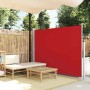 Toldo lateral de jardín o terraza 160x300 cm rojo en Sombrillas | Comprar online en Foru.es