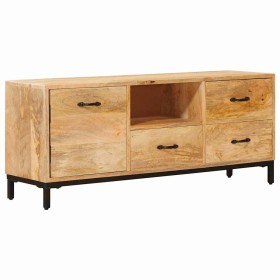 Soportes para TV Marrón 110 x 30 x 46 cm Madera de mango maciza en Muebles TV | Comprar online en Foru.es