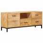 Soportes para TV Marrón 110 x 30 x 46 cm Madera de mango maciza en Muebles TV | Comprar online en Foru.es