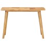 Mesa de comedor Natural 100 x 55 x 75 cm Madera de mango maciza en Mesas de comedor | Comprar online en Foru.es