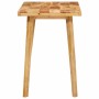 Mesa de comedor Natural 100 x 55 x 75 cm Madera de mango maciza en Mesas de comedor | Comprar online en Foru.es
