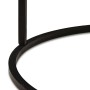 Mesas de Café Nido 3 pcs Negro Madera maciza de mango y acero en Mesas de centro | Comprar online en Foru.es