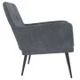 Sillón de terciopelo gris oscuro 62x79x79 cm de vidaXL, Sillones - Ref: Foro24-351405, Precio: 90,87 €, Descuento: %