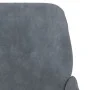 Sillón de terciopelo gris oscuro 62x79x79 cm de vidaXL, Sillones - Ref: Foro24-351405, Precio: 90,87 €, Descuento: %
