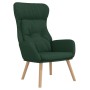 Sillón de relax de tela verde oscuro de vidaXL, Sillones - Ref: Foro24-341295, Precio: 126,24 €, Descuento: %