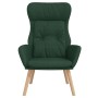 Sillón de relax de tela verde oscuro de vidaXL, Sillones - Ref: Foro24-341295, Precio: 126,24 €, Descuento: %