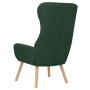 Sillón de relax de tela verde oscuro de vidaXL, Sillones - Ref: Foro24-341295, Precio: 126,24 €, Descuento: %