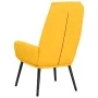 Sillón de relax de tela amarillo mostaza by vidaXL, Armchairs - Ref: Foro24-341319, Price: 106,15 €, Discount: %