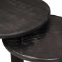 Mesas de Café Nido 3 pcs Madera de mango maciza en Mesas de centro | Comprar online en Foru.es
