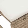 Conjunto de sofás de jardín 6 pcs Beige y Crema ratán sintético en Conjuntos de jardín | Comprar online en Foru.es