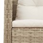 Conjunto de sofás de jardín 6 pcs Beige y Crema ratán sintético en Conjuntos de jardín | Comprar online en Foru.es