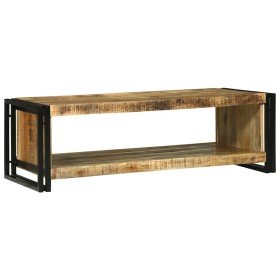 Mesa de Café Marrón 120 x 50 x 38 cm Madera de mango maciza en Mesas de centro | Comprar online en Foru.es
