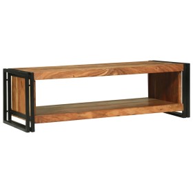 Mesa de Café Marrón 120 x 50 x 38 cm Madera de Acacia Sólida en Mesas de centro | Comprar online en Foru.es