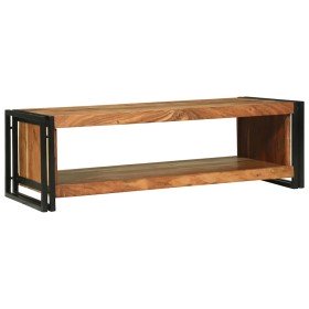 Mesa de Café Marrón 120 x 50 x 38 cm Madera de Acacia Sólida en Mesas de centro | Comprar online en Foru.es