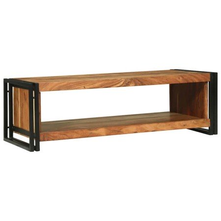 Mesa de Café Marrón 120 x 50 x 38 cm Madera de Acacia Sólida en Mesas de centro | Comprar online en Foru.es