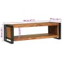 Mesa de Café Marrón 120 x 50 x 38 cm Madera de Acacia Sólida en Mesas de centro | Comprar online en Foru.es