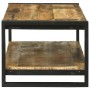 Mesa de Café Marrón 120 x 50 x 38 cm Madera de mango maciza en Mesas de centro | Comprar online en Foru.es