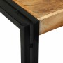 Mesa Nido 3 pcs Marrón y Negro Madera maciza de Acacia y Metal en Mesas auxiliares | Comprar online en Foru.es