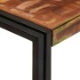 Mesa Nido 3 pcs Marrón y Negro Madera maciza reciclada y metal en Mesas auxiliares | Comprar online en Foru.es