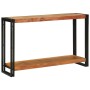 Mesa Consola Marrón 120 x 33 x 75 cm Madera de Acacia Sólida en Mesas consola | Comprar online en Foru.es