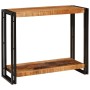 Mesa Consola Marrón 90 x 33 x 75 cm Madera de mango maciza en Mesas consola | Comprar online en Foru.es