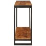 Mesa Consola Marrón 90 x 33 x 75 cm Madera de mango maciza en Mesas consola | Comprar online en Foru.es