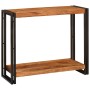 Mesa Consola Marrón 90 x 33 x 75 cm Madera de Acacia Sólida en Mesas consola | Comprar online en Foru.es