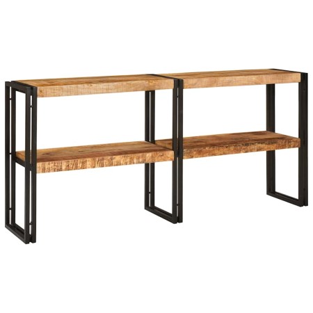 Mesa Consola Marrón 160 x 33 x 75 cm Madera de mango maciza en Mesas consola | Comprar online en Foru.es