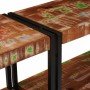 Mesa Consola con estante Multicolor Madera sólida recuperada en Mesas consola | Comprar online en Foru.es