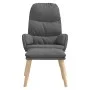 Sillón de relax con taburete tela gris claro de vidaXL, Sillones - Ref: Foro24-3097342, Precio: 129,57 €, Descuento: %