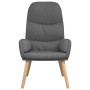 Sillón de relax con taburete tela gris claro de vidaXL, Sillones - Ref: Foro24-3097342, Precio: 131,30 €, Descuento: %