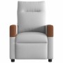 Sillón reclinable de tela gris nube en Sillones | Comprar online en Foru.es