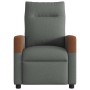 Sillón reclinable de tela gris oscuro en Sillones | Comprar online en Foru.es