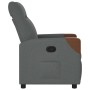 Sillón reclinable de tela gris oscuro en Sillones | Comprar online en Foru.es