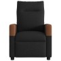 Sillón reclinable de tela negro en Sillones | Comprar online en Foru.es