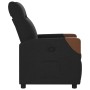 Sillón reclinable de tela negro en Sillones | Comprar online en Foru.es