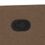 Sillón reclinable de tela marrón en Sillones | Comprar online en Foru.es